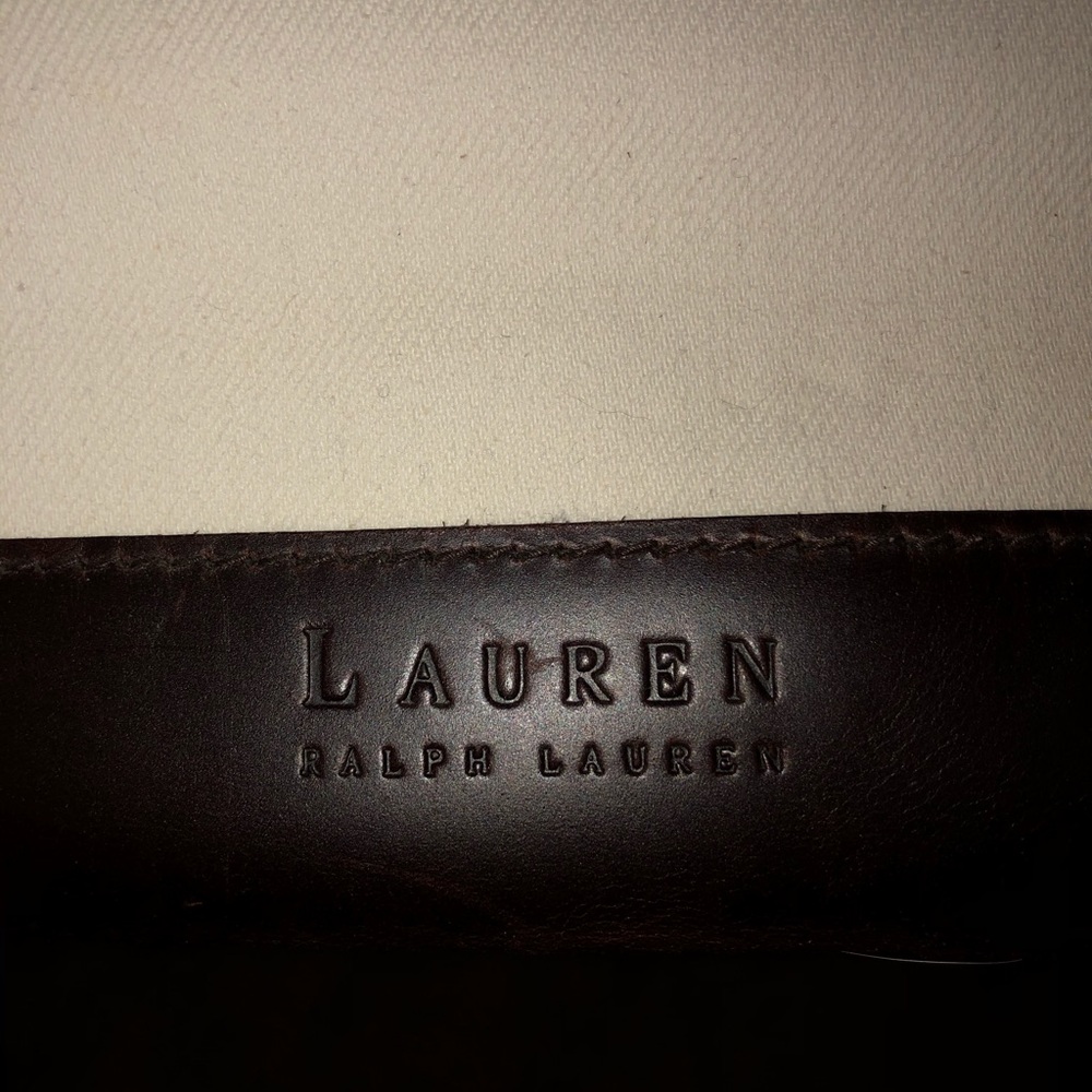 Lauren Ralph Lauren large braided handle tote - Picture 6 of 6